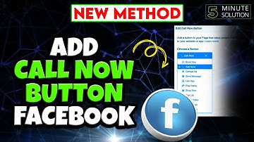 How to add call now button to facebook business page 2024