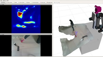 Real-time grasp generation with gg-cnn (pytorch) + Visualizer