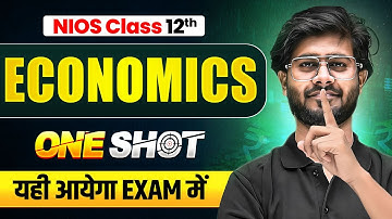 NIOS Class 12th Economics Most Important Questions with Solutions | Pass 100% | NO Fail