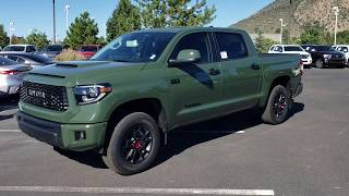 Here is a quick video highlighting few of the new features on 2020
toyota tundra trd pro in all-new army green colorway. this color
exclusive for all models model ...