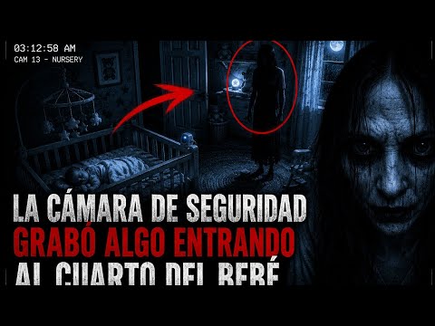La cámara de seguridad grabó algo entrando al cuarto del bebé | Historia de terror