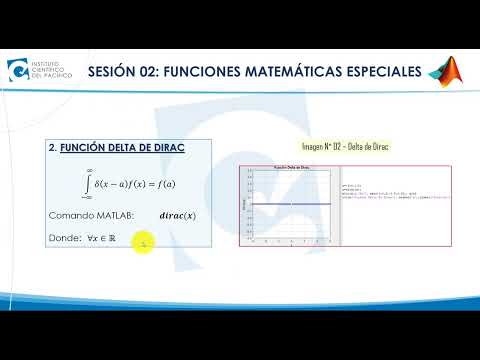 MATLAB-INT-S02-FUNCIÓN DELTA DE DIRAC