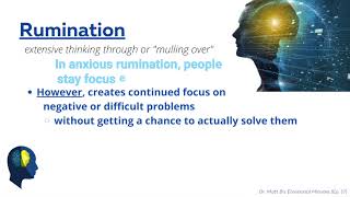 #Short #6: Emotional Minutes Episode 17 -- What is Rumination? And Ways to Cope With It