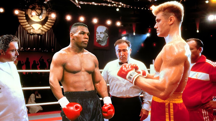 Mike Tyson vs Ivan Drago - Fantasy Fight