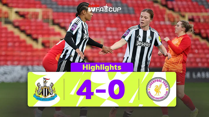 Newcastle United 4-0 Liverpool Feds | Third Round | Adobe Women's FA Cup 2025-26