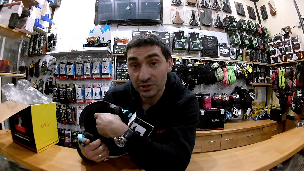 Горнолыжный шлем Bolle B-lieve white, видео обзор магазина VeloViva