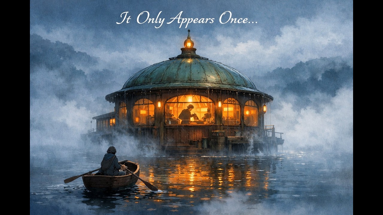  This Cafe Disappears at Sunrise | Cozy Ghibli ASMR 