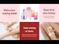 Easy waxing rollon wax kit rose rollon wax for sensitive skin wax roller kit for hair removing