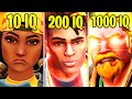 Valorant: 10IQ VS 200IQ VS 1000IQ - Iron Fails & Radiant Plays - Valorant Moments Montage