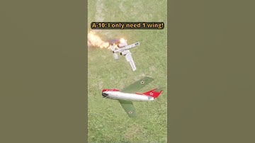 A-10 Flies With 1 Wing! But Not Zero... #dcs #simulation