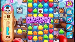 Cookie Jam Blast Level 591 - NO BOOSTERS 🍪 | SKILLGAMING ✔️