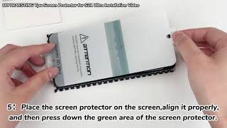 Galaxy S21 Ultra Tpu Screen Protector Installation video screenshot 3