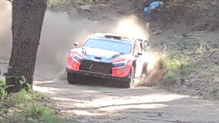 Test Rally de Portugal 2024 Hyundai Motorsport T.Neuville - M.Wydaeghe!! Maximum Attack & Show!!