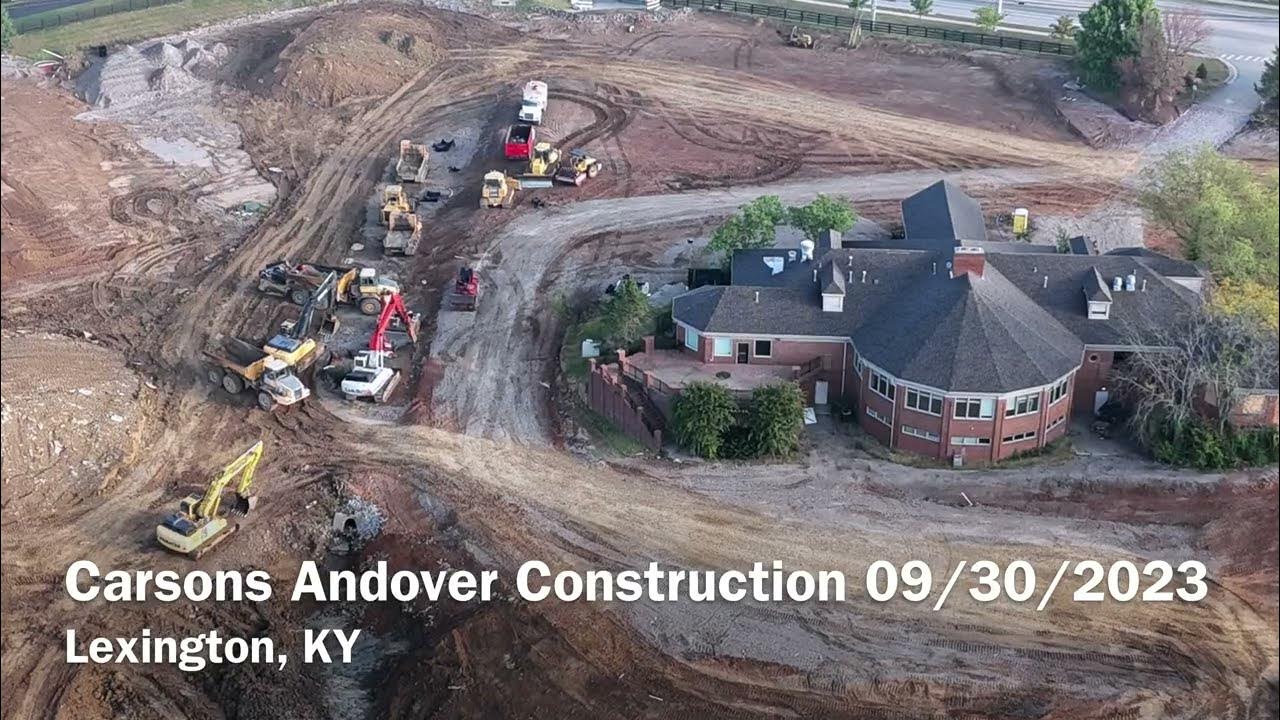 Carsons Andover Construction Lexington, KY Sept 2023 YouTube