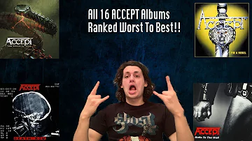 Accept Albums Ranked!! (All 16 Albums Ranked Worst to Best Including “Too Mean To Die!!”)