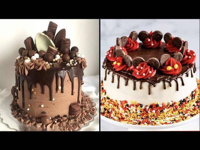 20 Easy Chocolate Cake Decoration Ideas!! How to Garnish by So ...