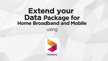 How to extend Data for your Dialog connections via the MyDialog App