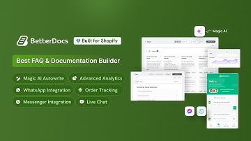 BetterDocs For Shopify: Best App To Build An Enriched FAQ & Knowledge Base Help Center