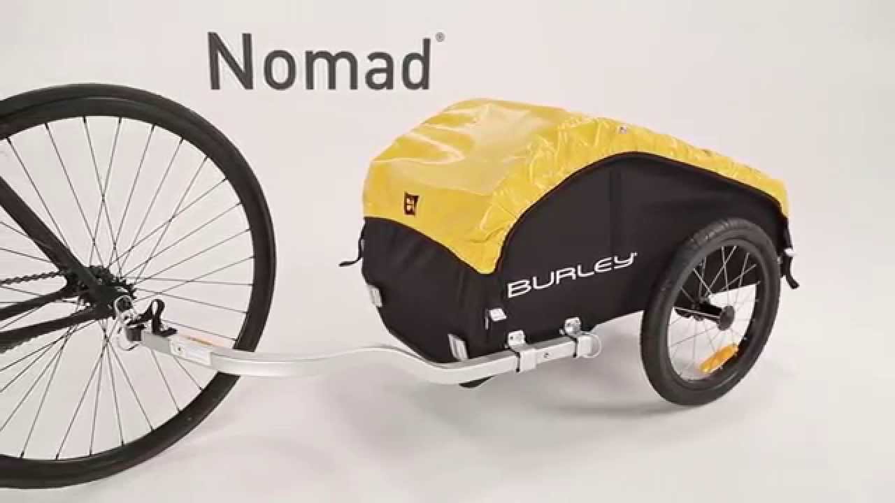 burley nomad cargo bike trailer