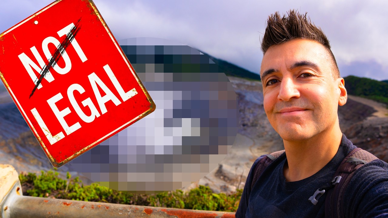 Exploring Poas Volcano Without Breaking the Law