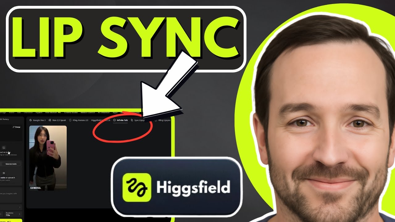 How To Lip Sync In Higgsfield (2026) - Easy Tutorial - YouTube