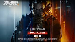 Call Of Duty Black Ops 7 Beta®The Beginning Loading Screen Introduction With Music Playstation4🔥🔫🎶😱🤔