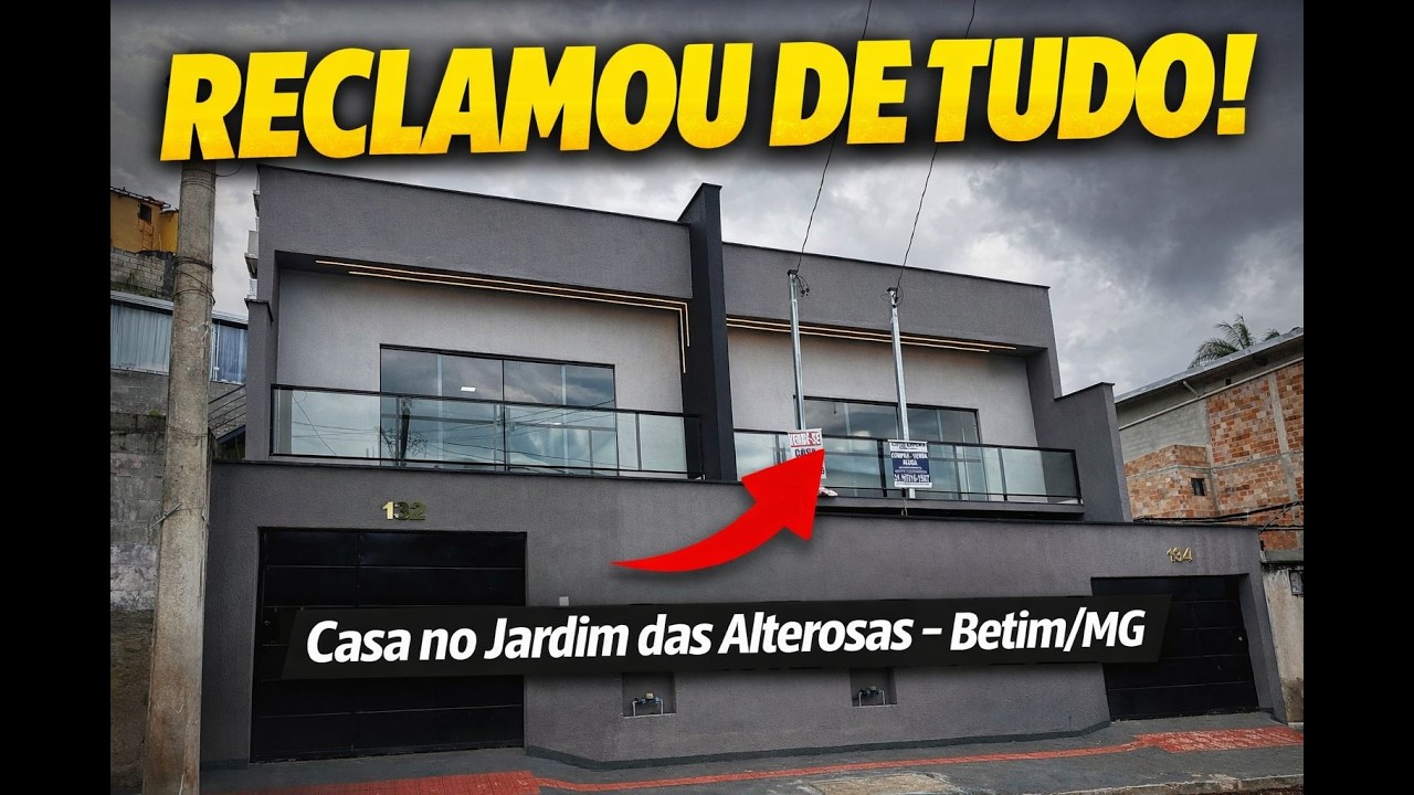 O corretor não quer mostrar essa casa, e por isso reclamou de tudo!