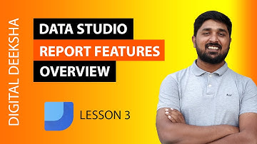Google Data Studio Course -  Data Studio Report Functions (2022) | Part 3
