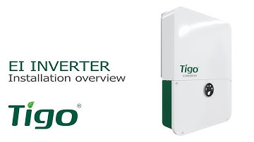 Tigo EI Inverter Installation Overview
