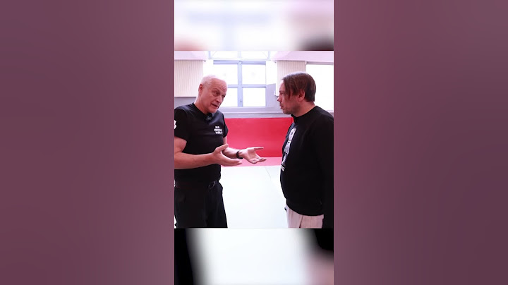 Krav Maga plus rapide qu'une balle !