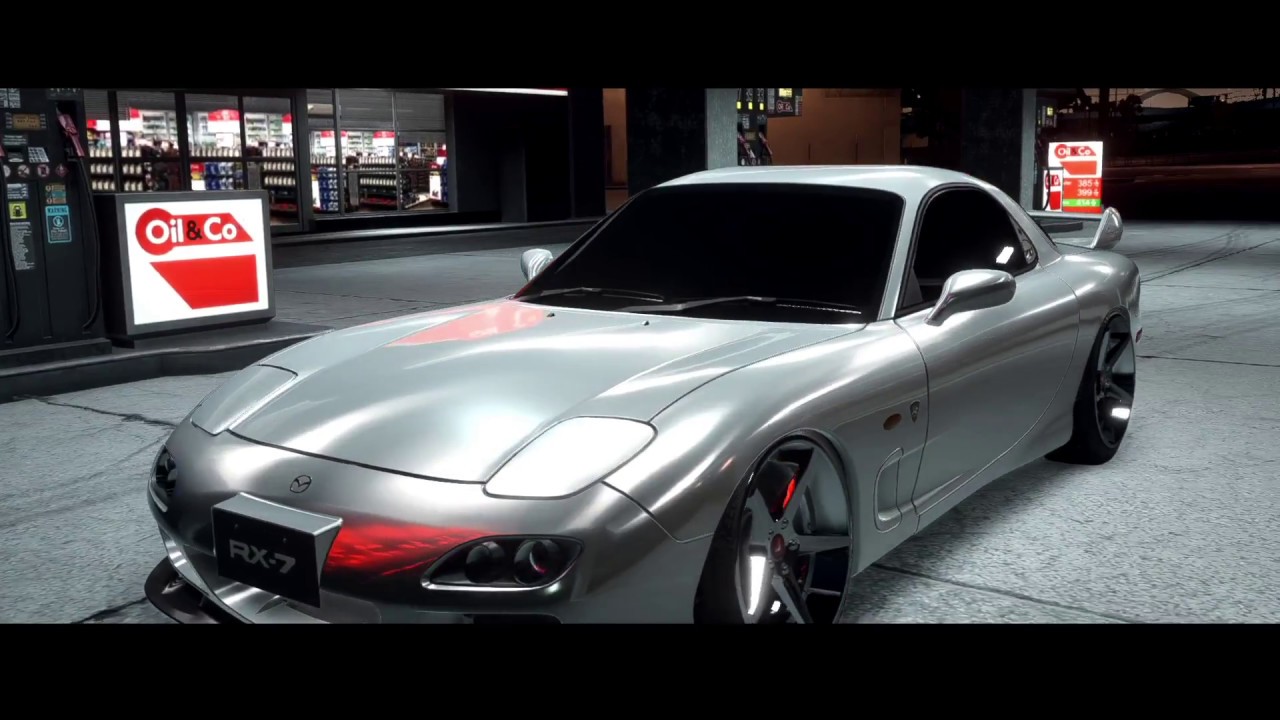 Nfspb 安室さん仕様のrx 7で埠頭ドリフト Youtube