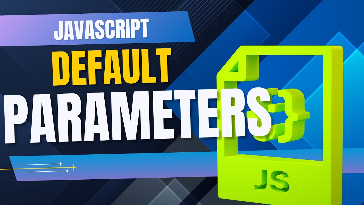 Default Parameter Values in JavaScript - YouTube