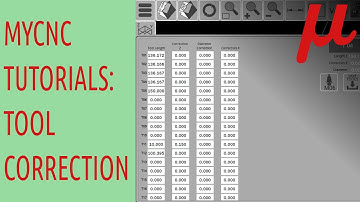 myCNC Tutorial. Tool correction