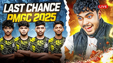 LAST CHANCE FOR TEAM IC PMGC 2025 / PUBG MOBILE GLOBAL CHAMPIONSHIP