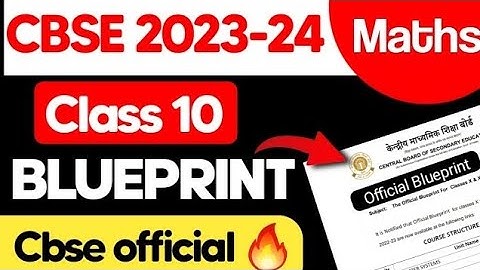 Cbse 2023-24 Official Blueprint Class 10 science 🧪| Cbse Class 10 science Question Paper 2023-24