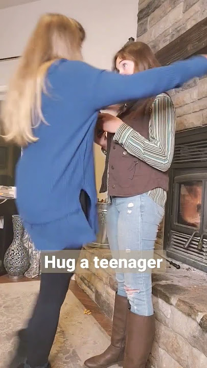 Mom hugs matter 🤗 #momlife #bigfamily #homeschool