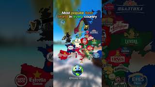 MOST POPULAR BEER BRAND IN EVERY COUNTRY πΊπ MOST POPULAR BEER BRAND IN EVERY COUNTRY πΊπ