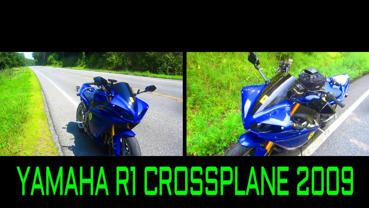 YAMAHA R1 2009 CROSSPLANE ALL WEATHER FIGHTER - YouTube