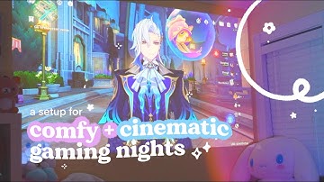 🌧️ late night gaming but it’s kinda cinematic | ft. benq gp100a projector, switch, steam deck, ally