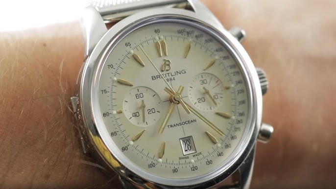 Breitling Transocean 38 Automatic // A1631012-BD15-218X // Pre