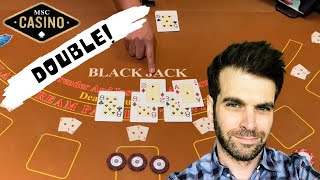 $1000 HAND! ACTION! #blackjack
