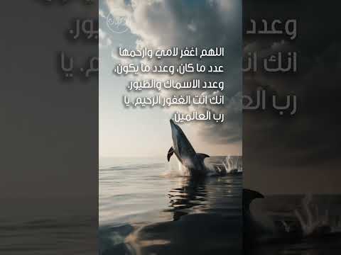 دعاء مؤثر أمي المتوفية اللهم اغفر لامي وارحمها عدد ما كان وعدد  