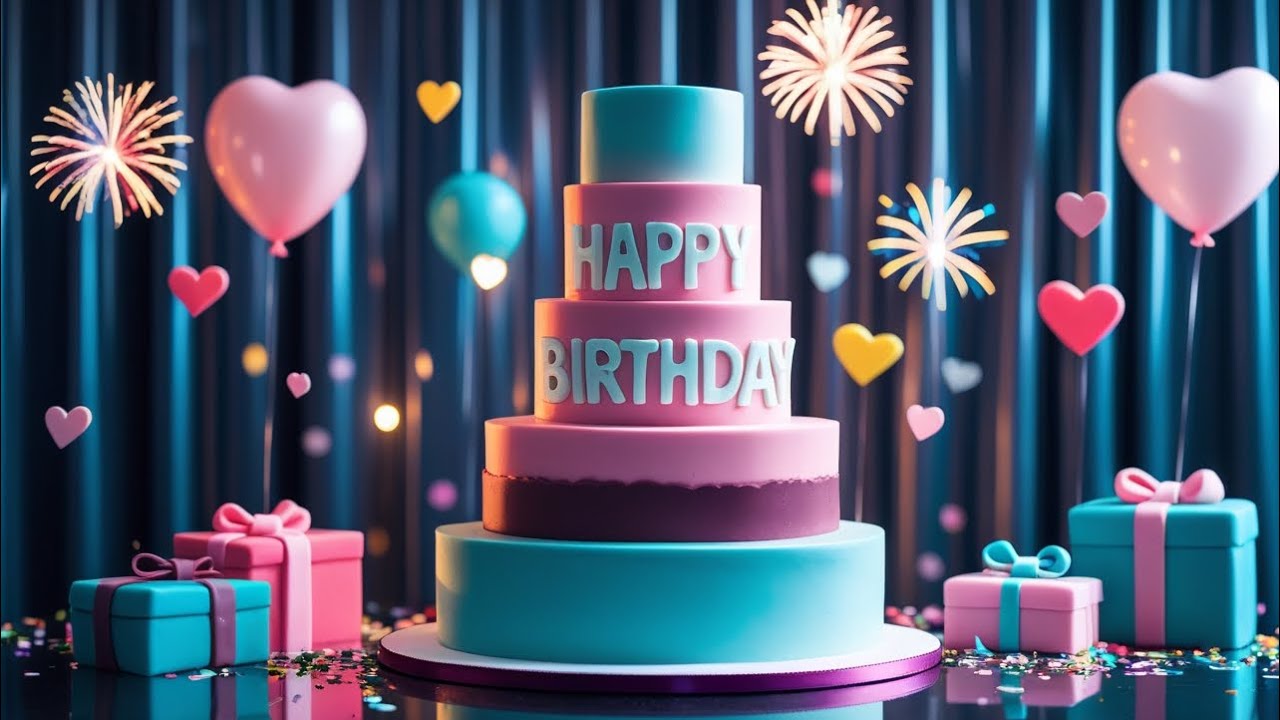 Happy birthday song| happy birthday to you song| a joyful birthday celebration| Remix song