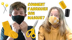 COMMENT FABRIQUER SON MASQUE ? Tuto ça tourne mal! 😂