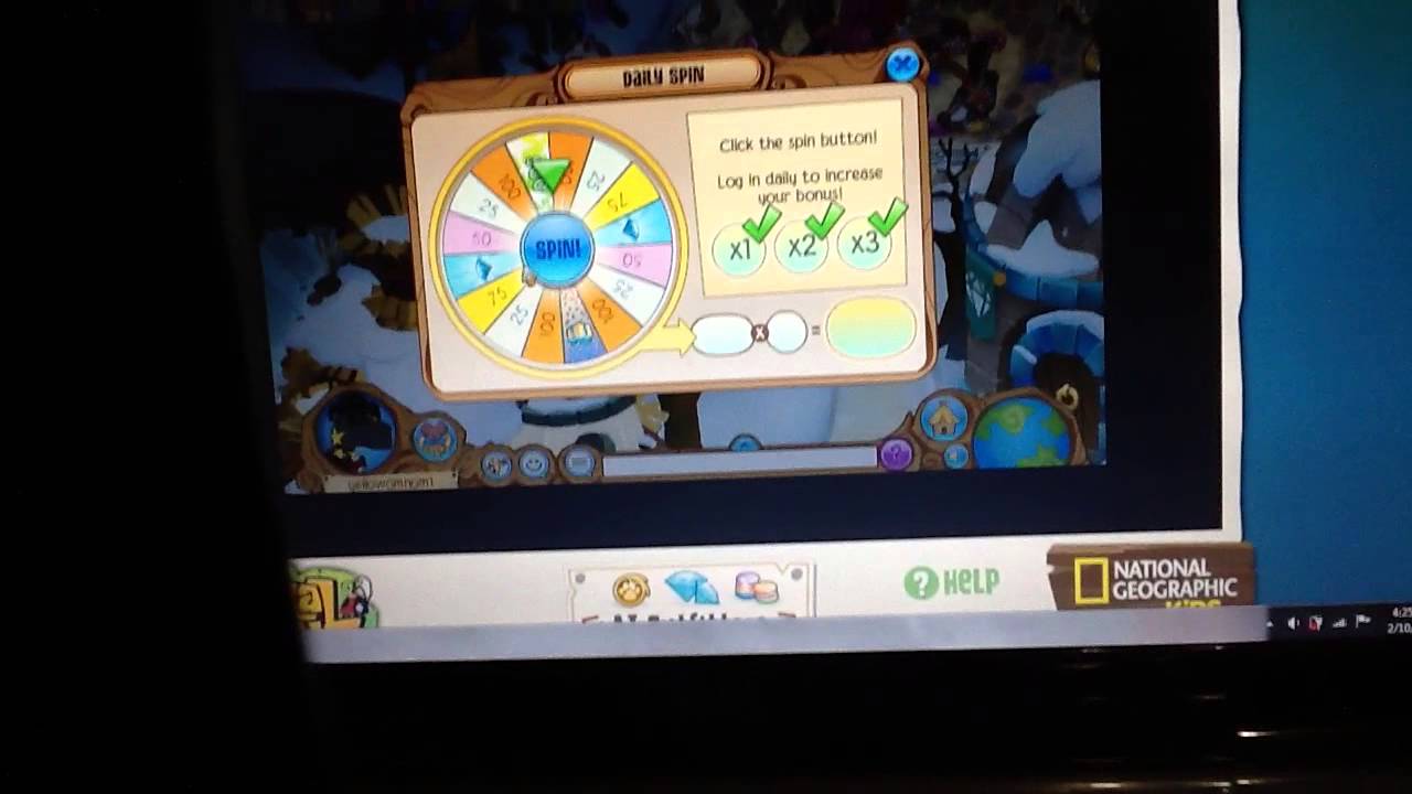 Animal jam daily spin 2 + member gift YouTube