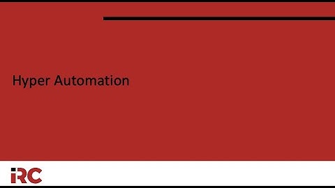 Hyper Automation for the Public Sector