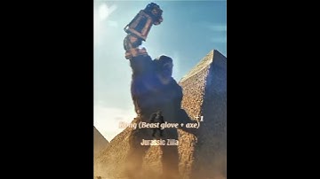 Godzilla (evolved supercharged) vs Kong (Beast glove + axe) #monsterverse #edit