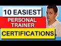 The top 10 easiest personal training certifications in 2023