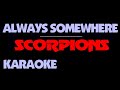 Scorpions  always somewhere karaoke