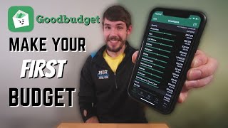 GoodBudget Beginner's TUTORIAL and Review! // How to Input Your Income, Expenses, and Transactions